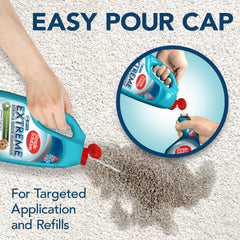 Simple Solution spray on carpet and upholstery for versatile cleanup.
