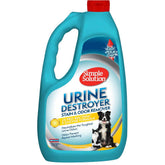 Simple Solution Urine Destroyer bottle with easy-pour cap for quick refills.