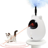 Simxihong cat laser toy with 3-speed modes energizes indoor play and hunting instincts.