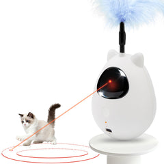 Simxihong cat laser toy with 3-speed modes energizes indoor play and hunting instincts.