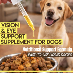 Aura Pets formula highlights lutein and zeaxanthin for eye clarity.