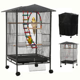 Sinopet large parakeet cage roof detail highlighting durable construction for long-term use.