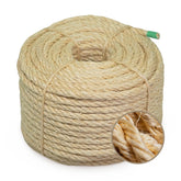 Sisalana rope for cat post repair, natural and strong