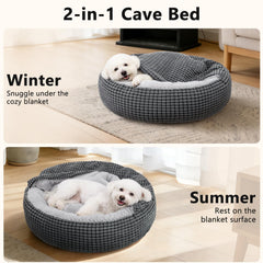 Siwa Mary attached blanket hood enhances snuggling comfort during naps.
