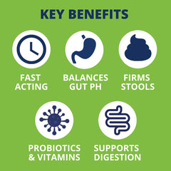 Under the Weather Ready Balance label highlights six live probiotic strains.