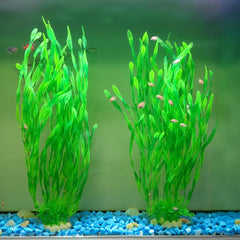 SIYIPURR lifelike plant textures sway in water for a natural aquarium look.