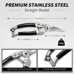 SJIJEJD safety lock feature keeping blades closed when not in use.