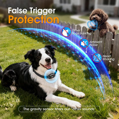 SKBAK dog bark collar TFT screen simplifies setup and monitoring during training