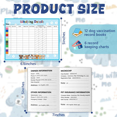 SKLENICE dog whelping cards help you record birth details and vital signs during litters.