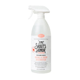 Skout's Honor cat urine destroyer bottle pour for quick spot cleaning.
