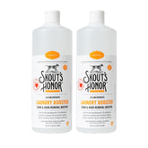 Skout's Honor Laundry Booster bottle front with plant-powered stain-fighting formula