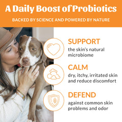 Skout's Honor omega-3s nourish skin and coat texture