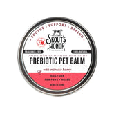 SKOUT'S HONOR Prebiotic Pet Balm packaging for easy daily use.