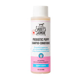 Skout’s Honor probiotic dog shampoo with avocado oil—gentle cleansing for a soft, healthy coat.