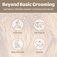 Skout’s Honor puppy shampoo gentle formulation bottle ideal for sensitive skin