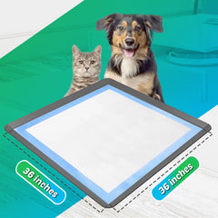 Skywin TidyFriend anti-slip base keeps pads secure during active pets