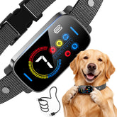 SLAYKAM Ultrasonic Bark Collar for large dogs with beep and vibration training.