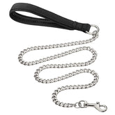 SLE heavy-duty metal dog leash 6ft for durable daily walks.
