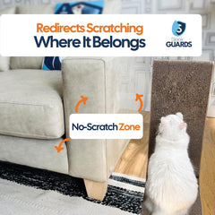 Invisible Sleek Guards barrier shields fabric without bulk.