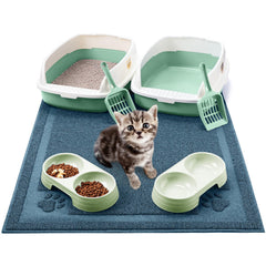 Sliner kitten litter box with low entry design for easier training