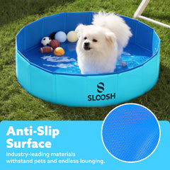 Sloosh non-slip bottom close-up for secure indoor splash sessions.