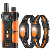 SLOPEHILL dog shock collar remote front view for flexible training.