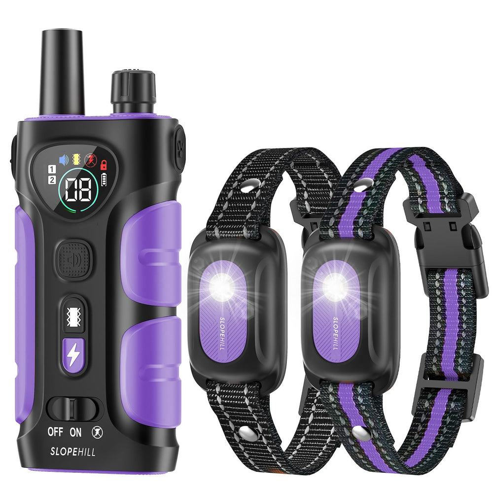 SLOPEHILL dog shock collar remote control for long-range training sessions