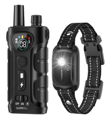 SLOPEHILL dog shock collar remote for training up to 4200 ft with reliable dual-channel control.