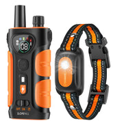 SLOPEHILL dog shock collar with remote for precise command training outdoors.