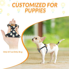 Soft cotton suede fabric on SlowTon harness provides skin-friendly wear