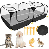 SlowTon playpen with detachable bottom for easy outdoor setup and sun protection.