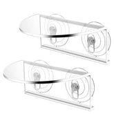 SLSON aquarium ledge clear 2-pack supports aquatic plants for layered underwater scenery