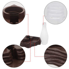 SLSON automatic water feeder dish design prevents tipping while drinking.