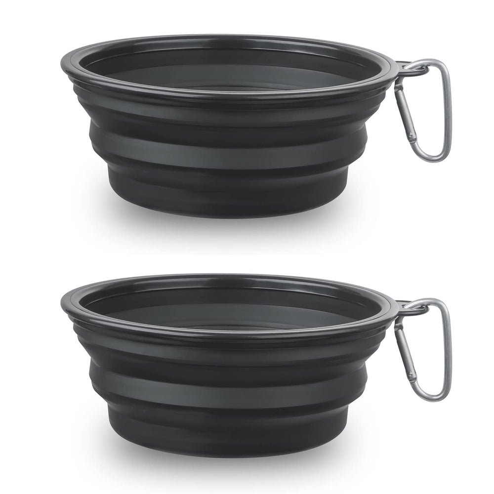 SLSON large collapsible dog bowl open for on-the-go hydration