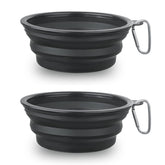 SLSON large collapsible dog bowl open for on-the-go hydration