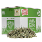 Small Pet Select 2nd Cut Timothy Hay box emphasizes premium US-grown hay for small animals.