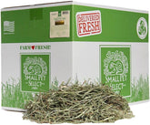 Small Pet Select 2nd Cutting Timothy Hay box closeup showing fresh strands for healthy appetite