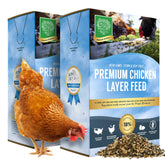 Small Pet Select Chicken Layer Feed Pellets bag showcases fresh, nutritious swallow for laying hens