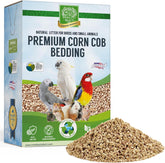 Small Pet Select corn cob bedding in a 6lb box offers a natural, dust-free lounge for small pets.