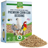 Small Pet Select corn cob bedding box-ready, soft and lightweight for quick setup.