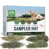 Small Pet Select sampler box 2nd cutting Timothy hay image, ideal for adult rabbits and guinea pigs
