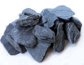Small World Slate & Stone dark-grey slate stones for aquascaping add depth to tanks
