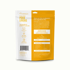 smallbatch freeze-dried pork liver dog treats training-use closeup demonstrates portable rewards.