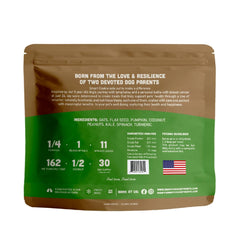 Smart Cookie veggie-topper scoop demonstrates easy measurement for daily meal toppers.