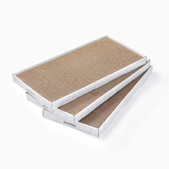 Smartbean Cardboard Scratcher Pad with dual sides for extended scratching sessions.