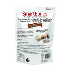 SmartBones Chicken-Wrapped Sticks close-up reveals chicken layer around the chew