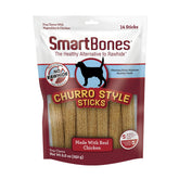 SmartBones Churro-Style Sticks pack, tasty rawhide-free chew for dogs