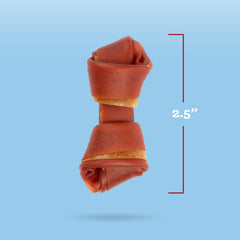 SmartBones mini chews bag closeup for easy serving.