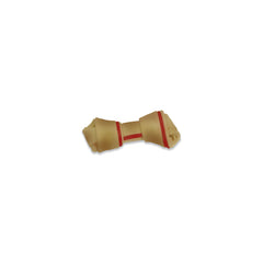 SmartBones mini chews with real peanut butter chicken and vegetables visible inside packaging