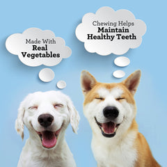 SmartBones rawhide-free chews closeup highlighting digestion-friendly design.